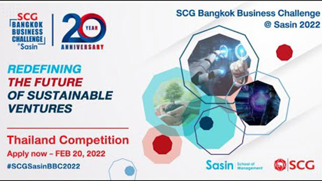 SCG Bangkok Business Challenge @ Sasin 2022