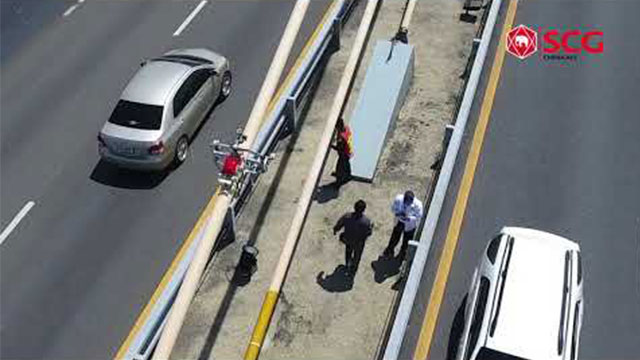 นวัตกรรมหุ่นยนต์ตรวจสอบสายเคเบิลและกำแพงกันเสียงจากวัสดุไวนิล จากเอสซีจี เคมิคอลส์